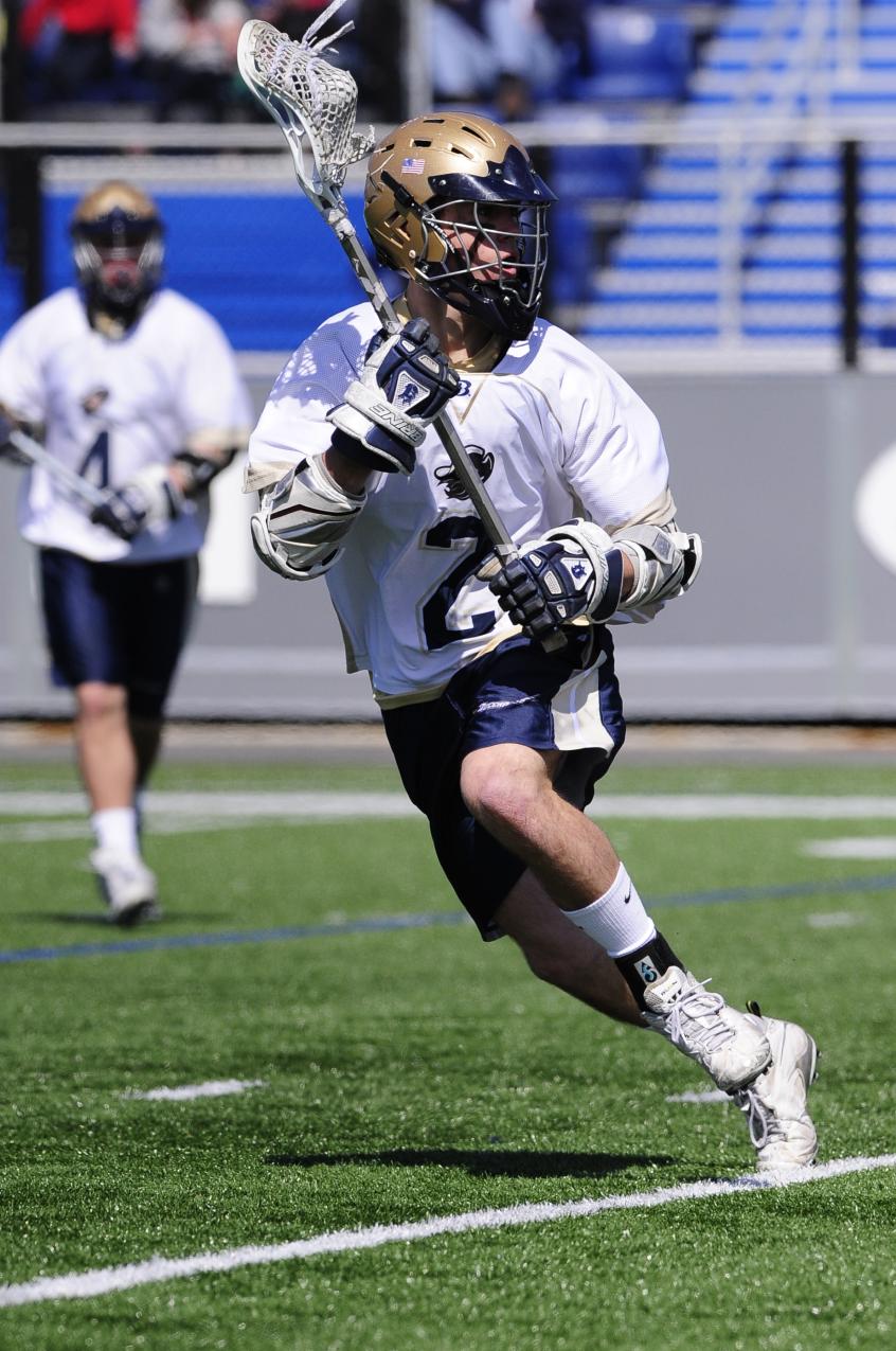 Hojnoski, Sibbald Each Net Hat Tricks As Men's Lacrosse Opens 2012 Season With 12-4 Non-League Victory At Thomas