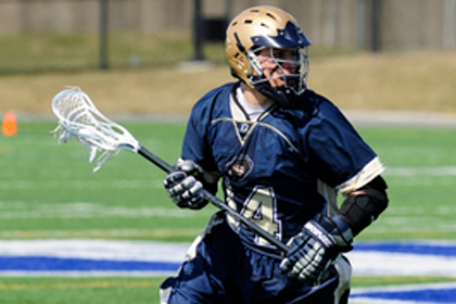 Lersch Nets Four Goals And Five Points, Nichols Adds Hat Trick To Lift Men's Lacrosse To 14-10 Non-League Victory Over Becker