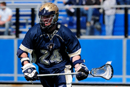 Burke Nets Game Winner In Overtime As Men's Lacrosse Uses Late Heroics To Notch 8-7 Extra Session Pilgrim League Triumph At Lasell