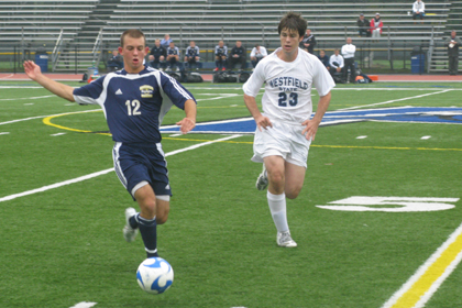 Young Makes Nine Saves In Net As Men's Soccer Drops 2-0 Non-League Decision At Wentworth