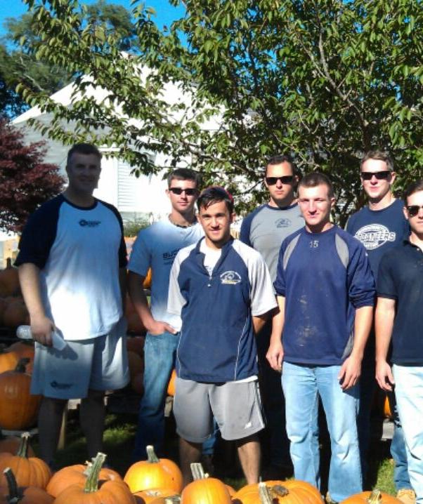 Buccaneer Baseball Assists Bourne United Methodist Church In Halloween Pumpkin Sale