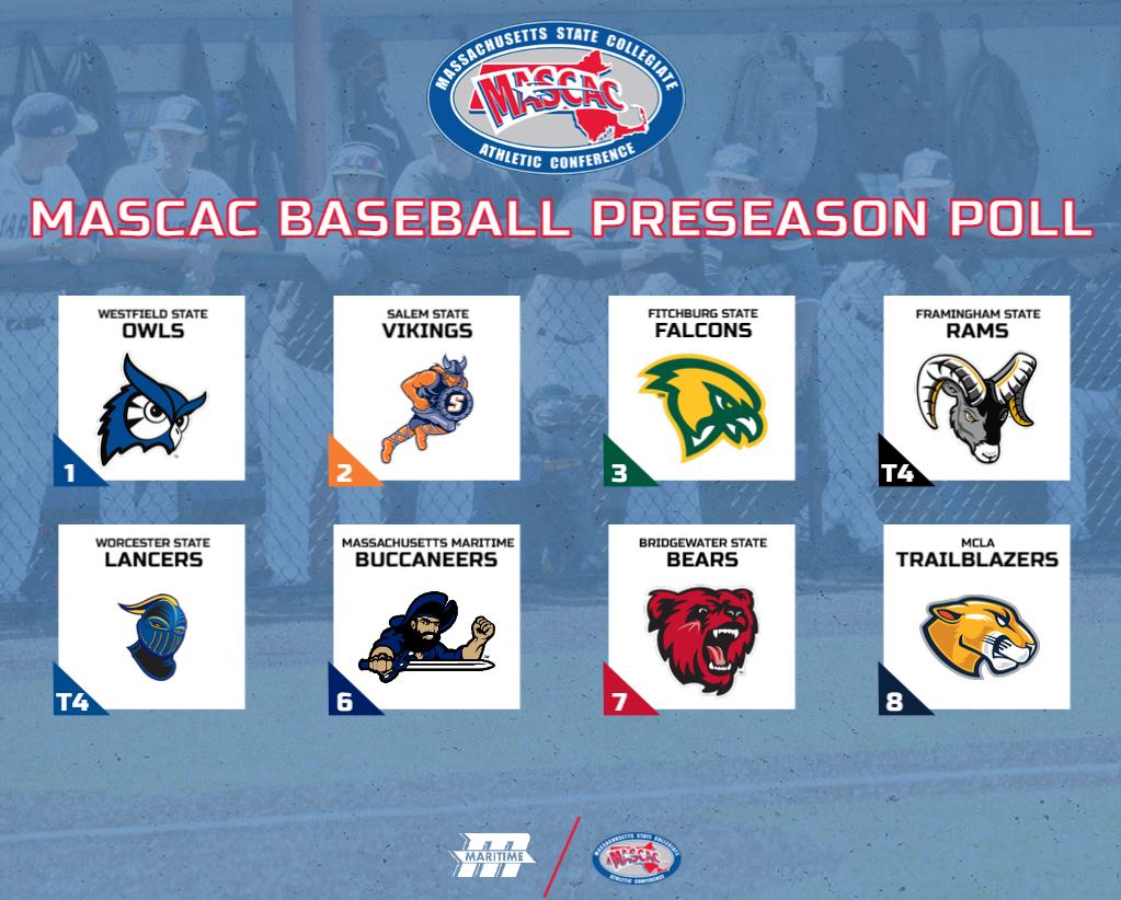 Baseball Picked 6th in the MASCAC Preseason Poll