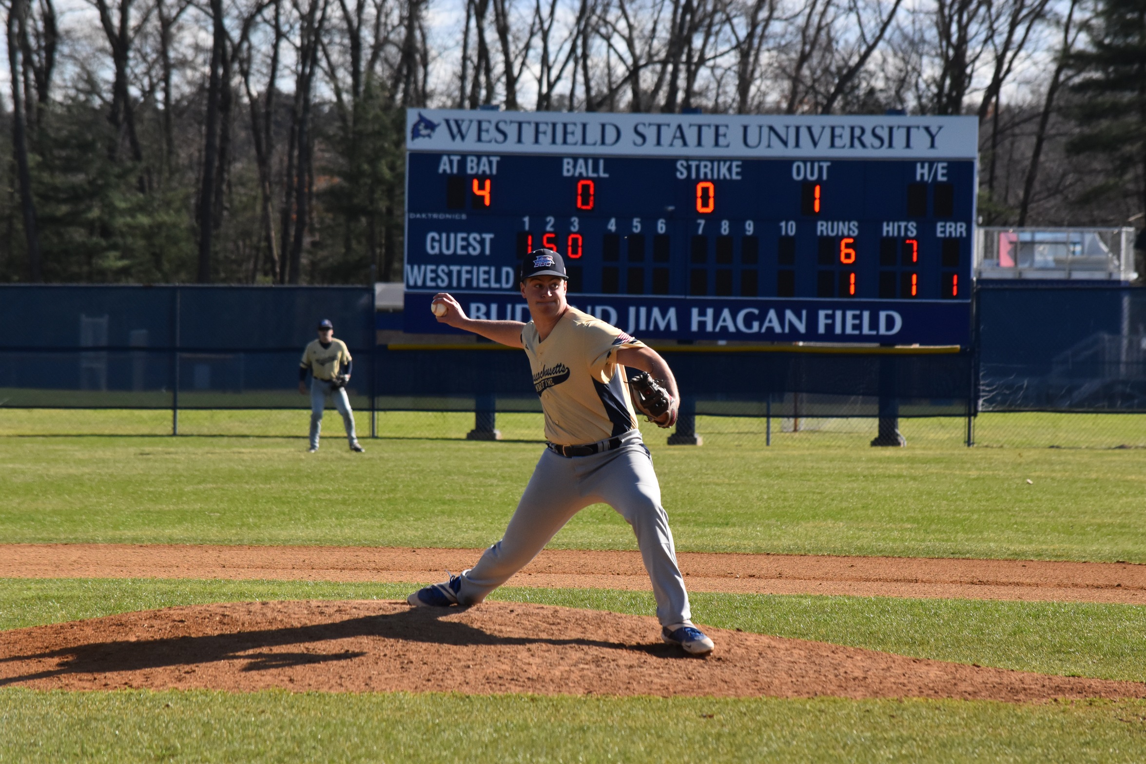 Baseball Takes Game one of Series Against Owls