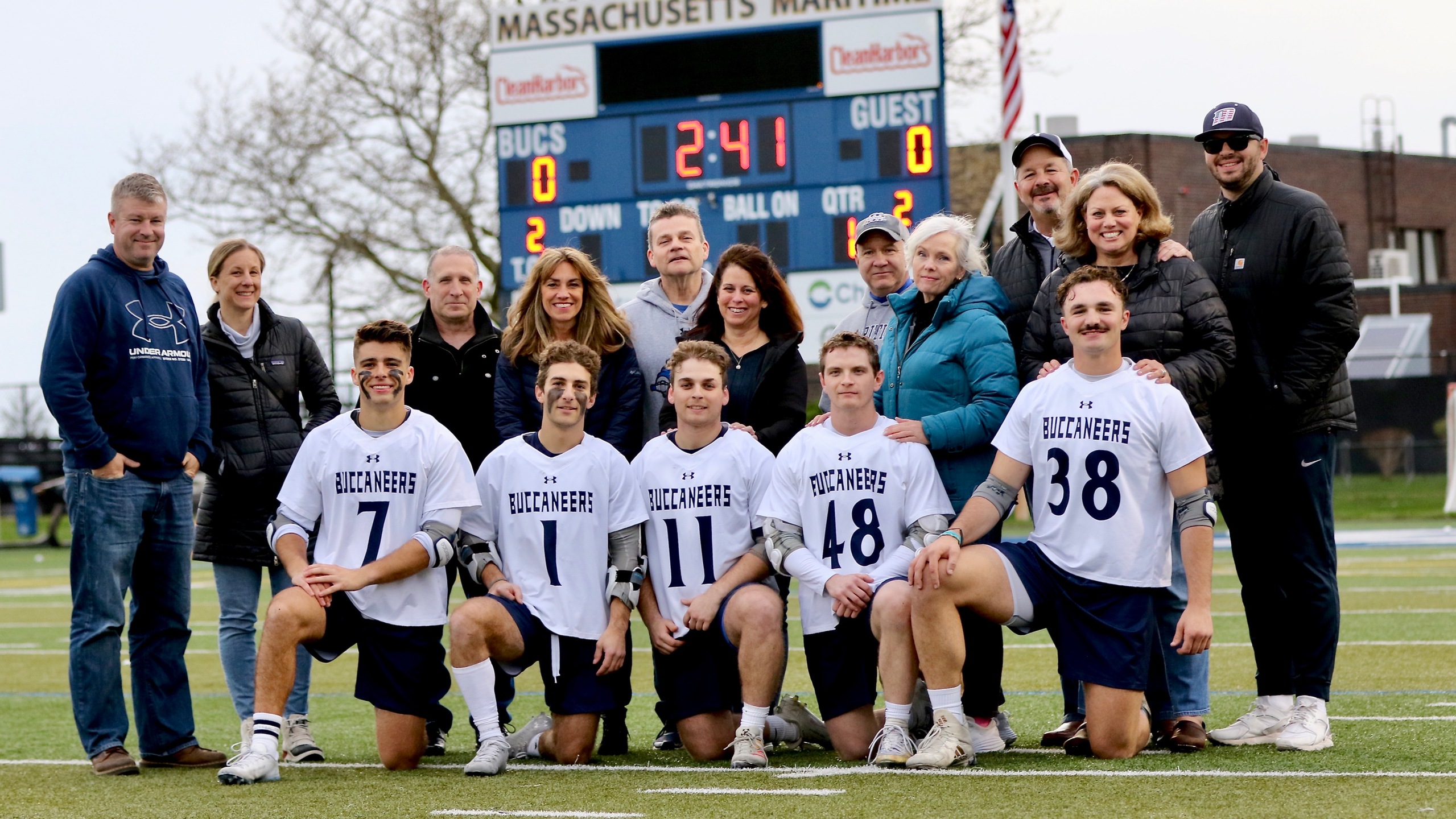Men's Lacrosse Beats Spartans on Senior Night