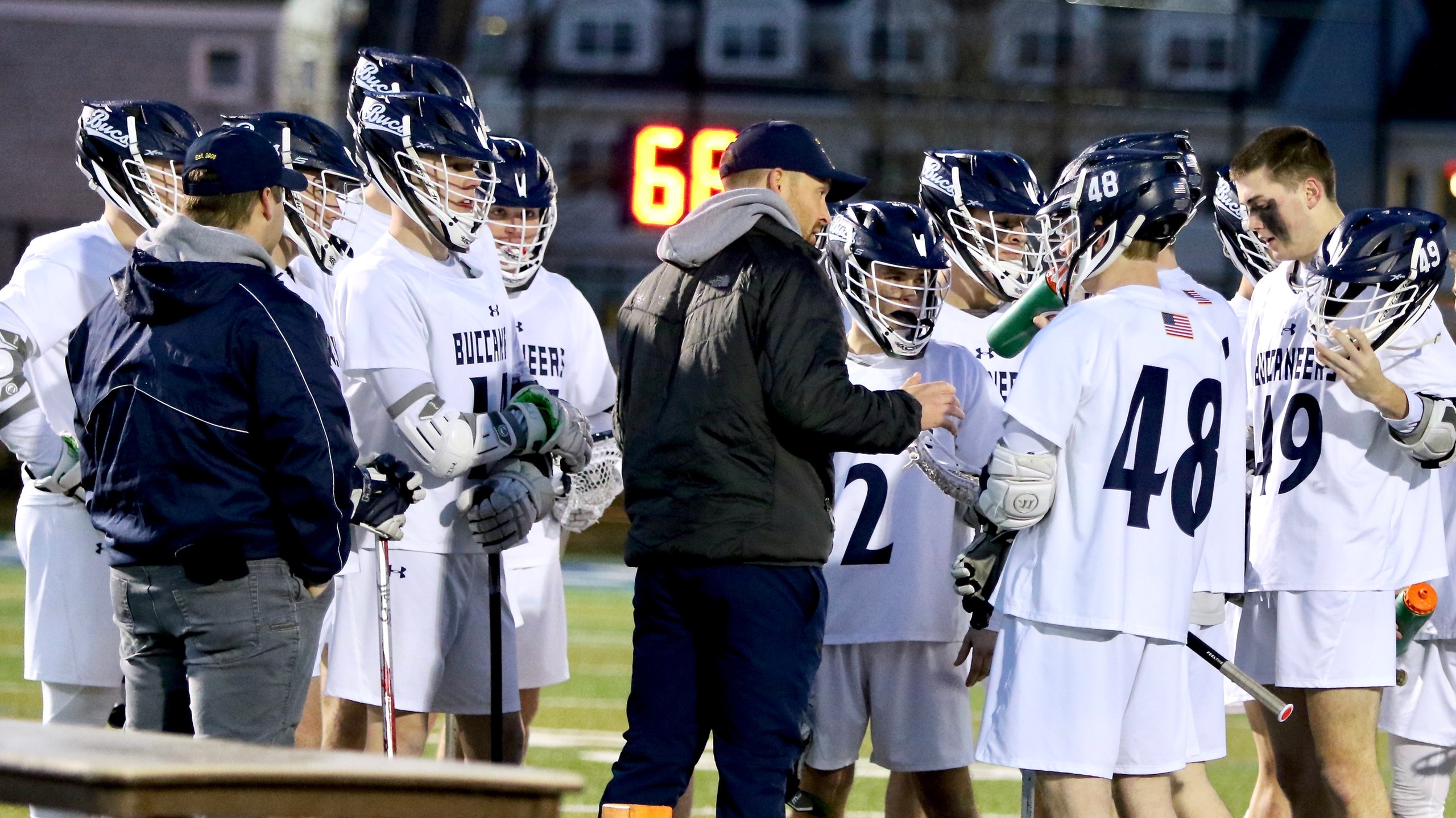 Men's Lax Loses Close on to Lyons at Home