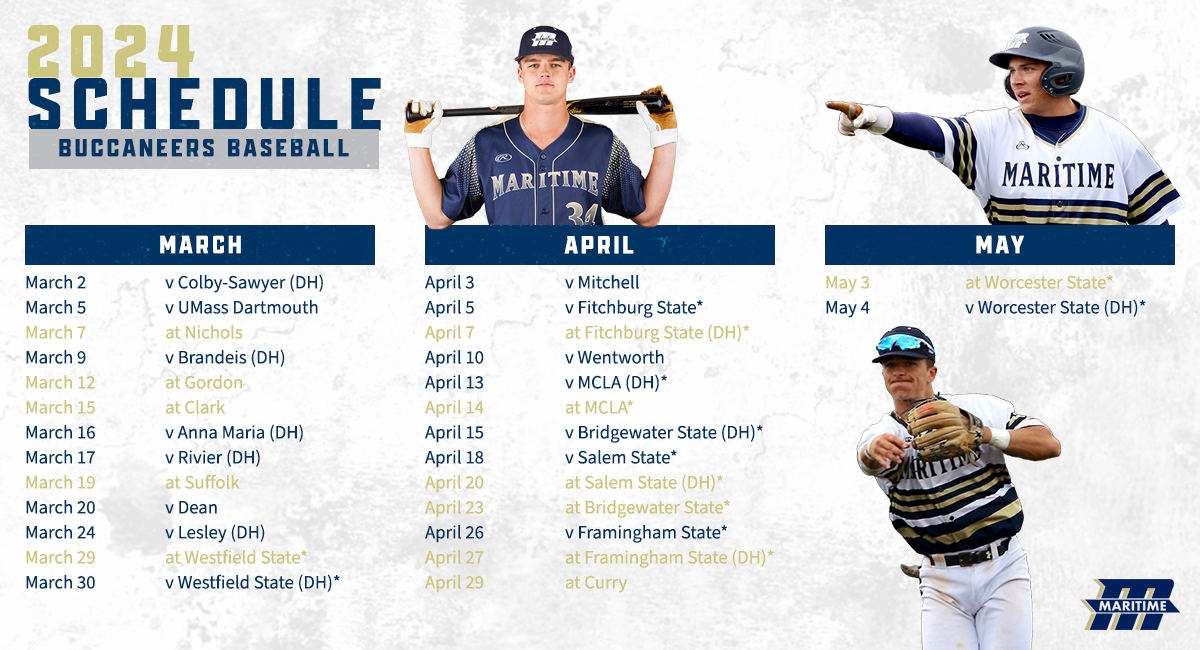 2024 Buccaneers Baseball Schedule Release