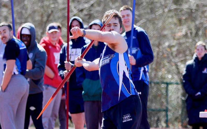 Higgins Breaks School Javelin Record (Again) at MASCAC Meet