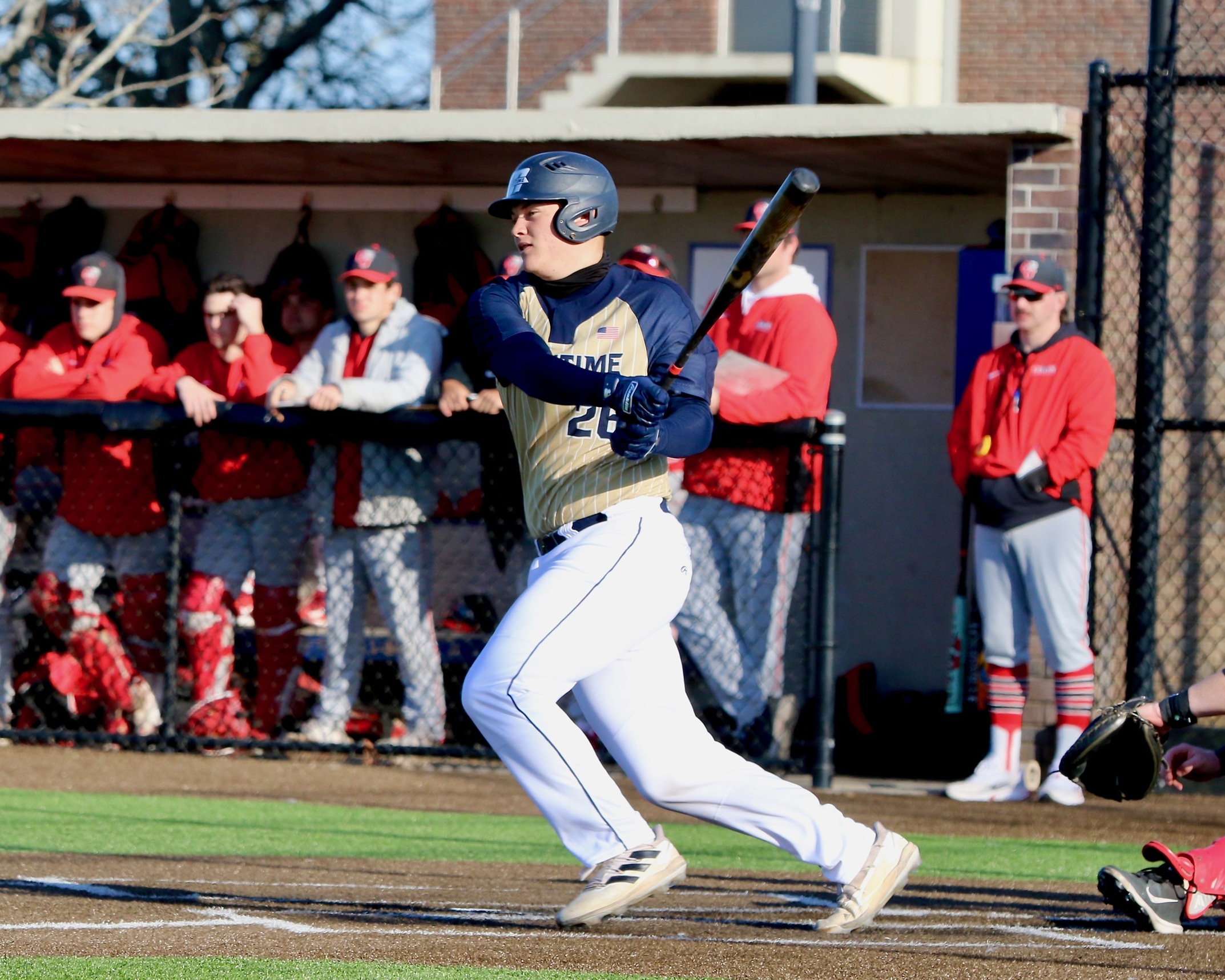 Loughren Drives in Four for Bucs in Series Opening Loss to Falcons