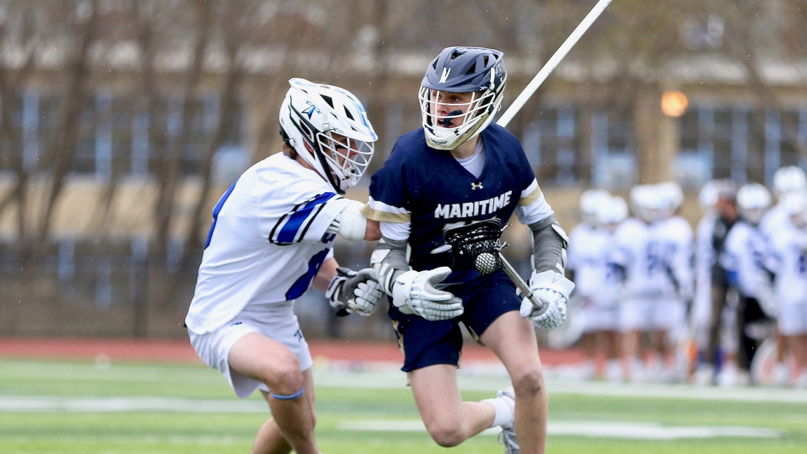 Bucs Drop First Conference Game to Beacons