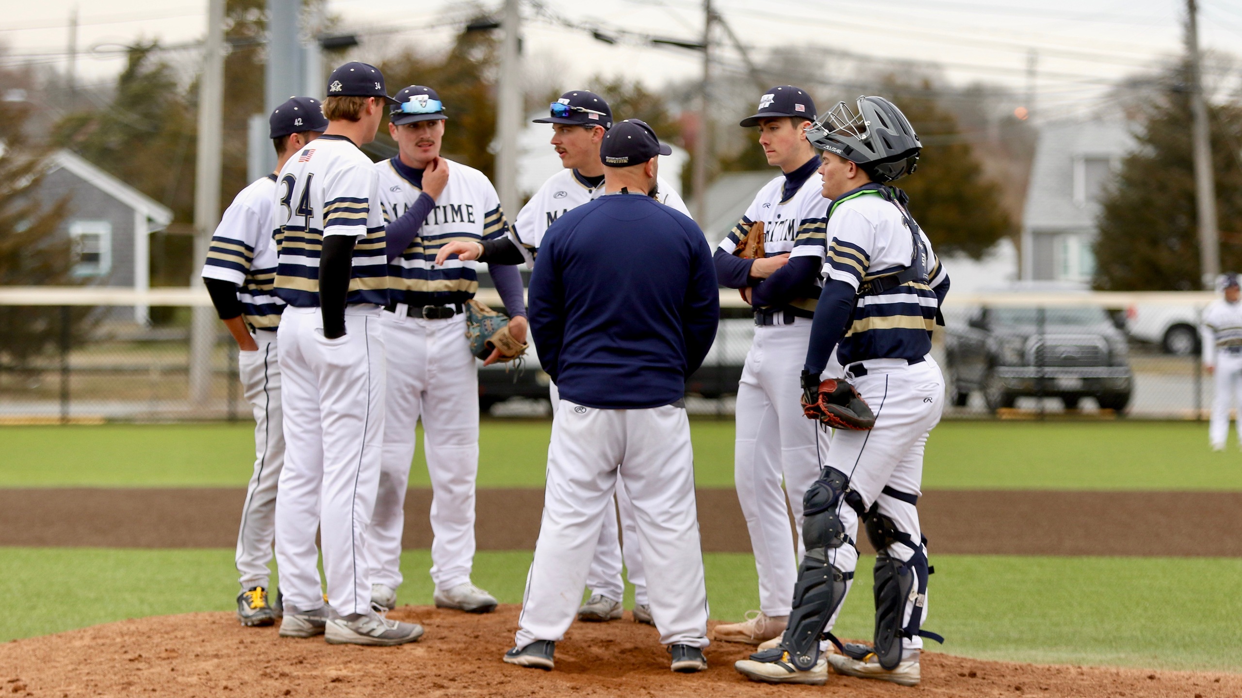 Bucs Fumble Lead in Series Opener with Trailblazers
