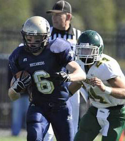 White, Reopell Combine For 185 Rushing Yards And Two Scores, Roper Records 11 Tackles As Football Notches 19-7 NEFC Bogan Victory At Fitchburg State