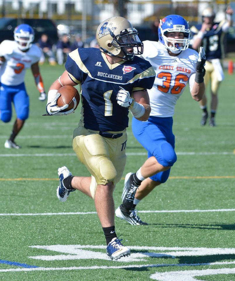 Stanton Throws For School Record 420 Yards, Sparks Second Half Comeback As Football Opens NEFC Play With Record-Setting 42-38 Victory Over Coast Guard