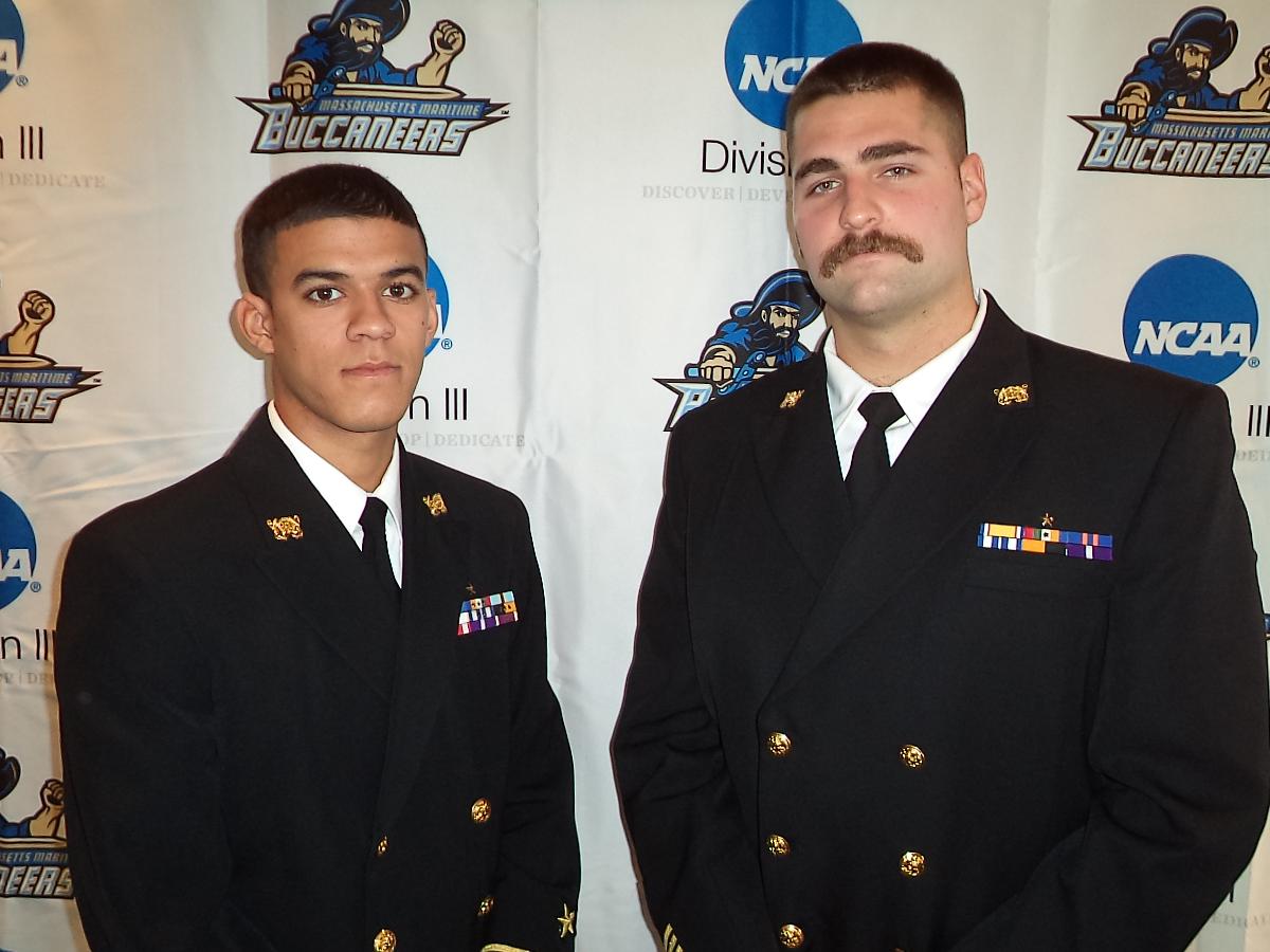 Rodrigues, Moriarty Earn Membership In National Football Foundation's Prestigious Hampshire Honor Society
