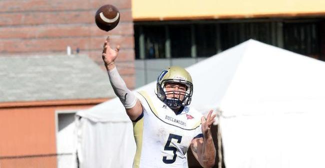 Skeffington Throws For 228 Yards As Football Drops 54-25 MASCAC Decision At Framingham State
