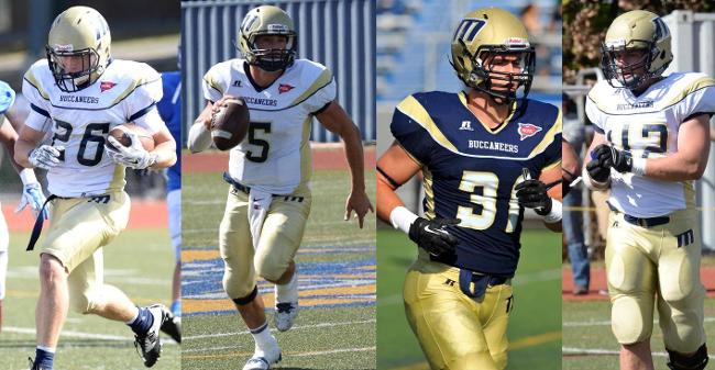 Pierce, Skeffington, Smith & McCarthy Earn Spots On 2015 MASCAC Football All-Conference Team