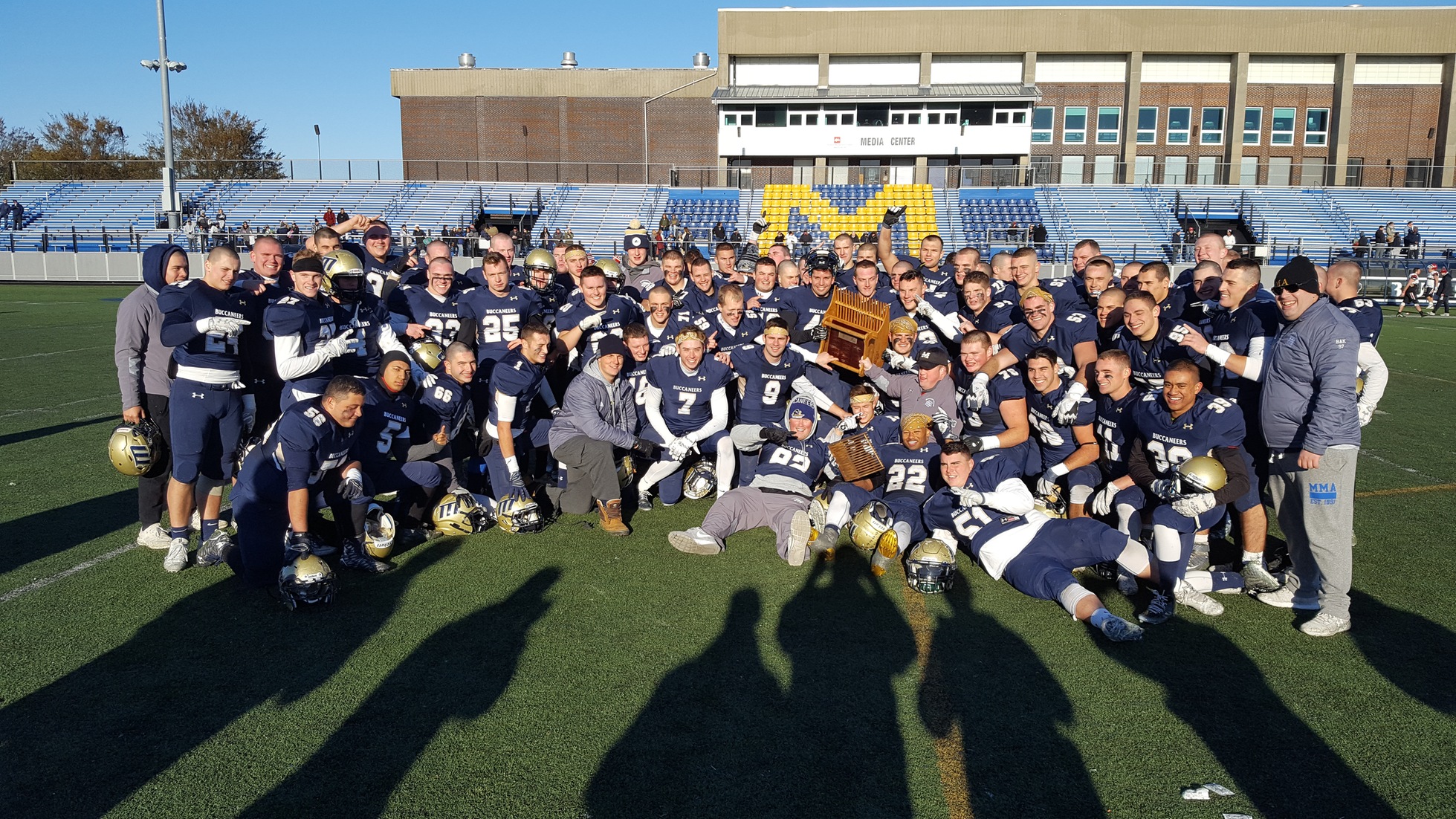 Buccaneers with the Cranberry Bowl 2017