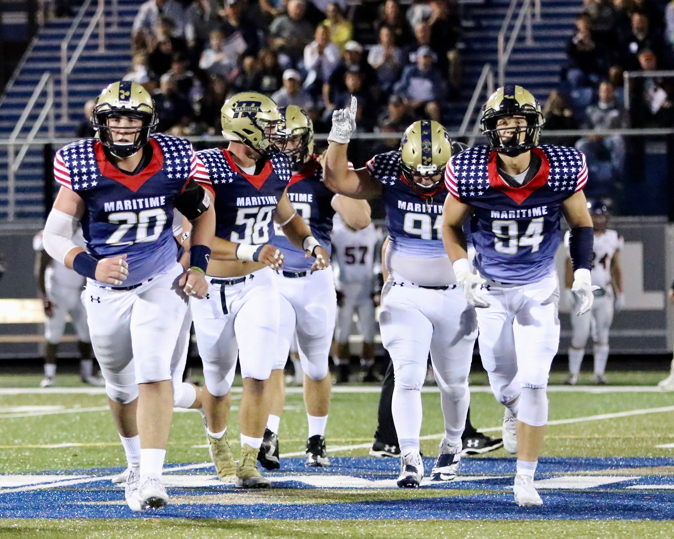 Bucs Soar Past Falcons in Conference Opener