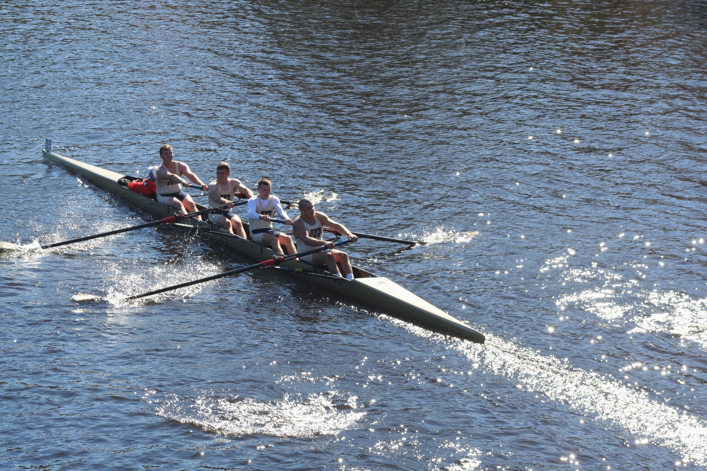 Men's Rowing Competes at Prestigious Head of the Charles Regatta