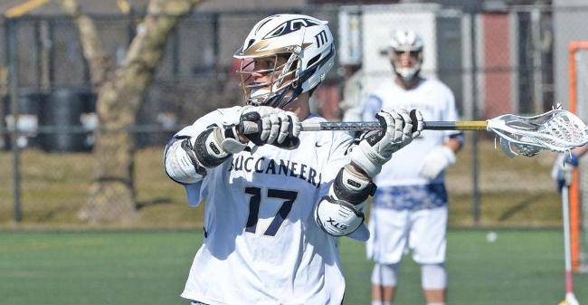 McLean, Kurylak Join 100 Career Point Club As Men's Lacrosse Drops 13-11 NEWMAC Decision To Wheaton