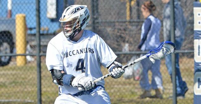 Powers Nets Four Goals, Six Points As Men's Lacrosse Drops 13-11 Non-League Decision To UMass Dartmouth