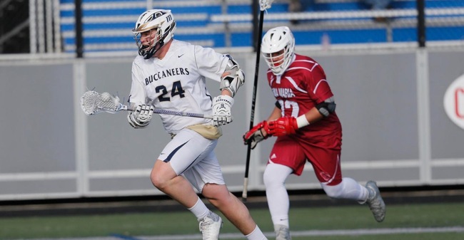 Bartley Notches Hat Trick, Five Points As Men's Lacrosse Drops 11-9 Non-League Decision To Plymouth State