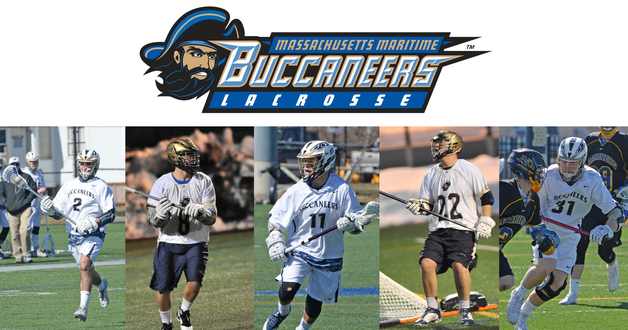 Collins, Kearney, McNeill, Plotnikiewicz & McCarthy Named As 2017 Buccaneer Men's Lacrosse Captains