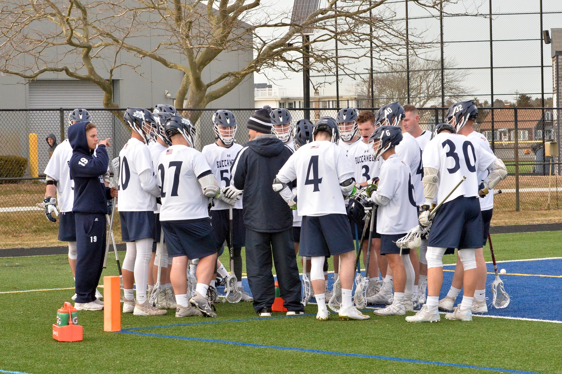 Buccaneers Fall in Duel with Cadets