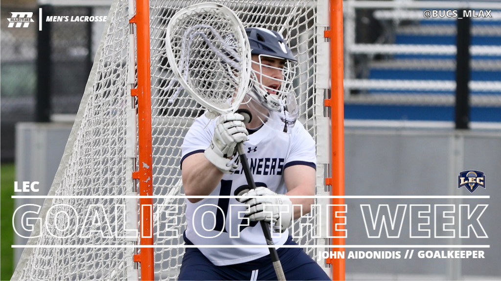 Aidonidis Named LEC Goalie of the Week