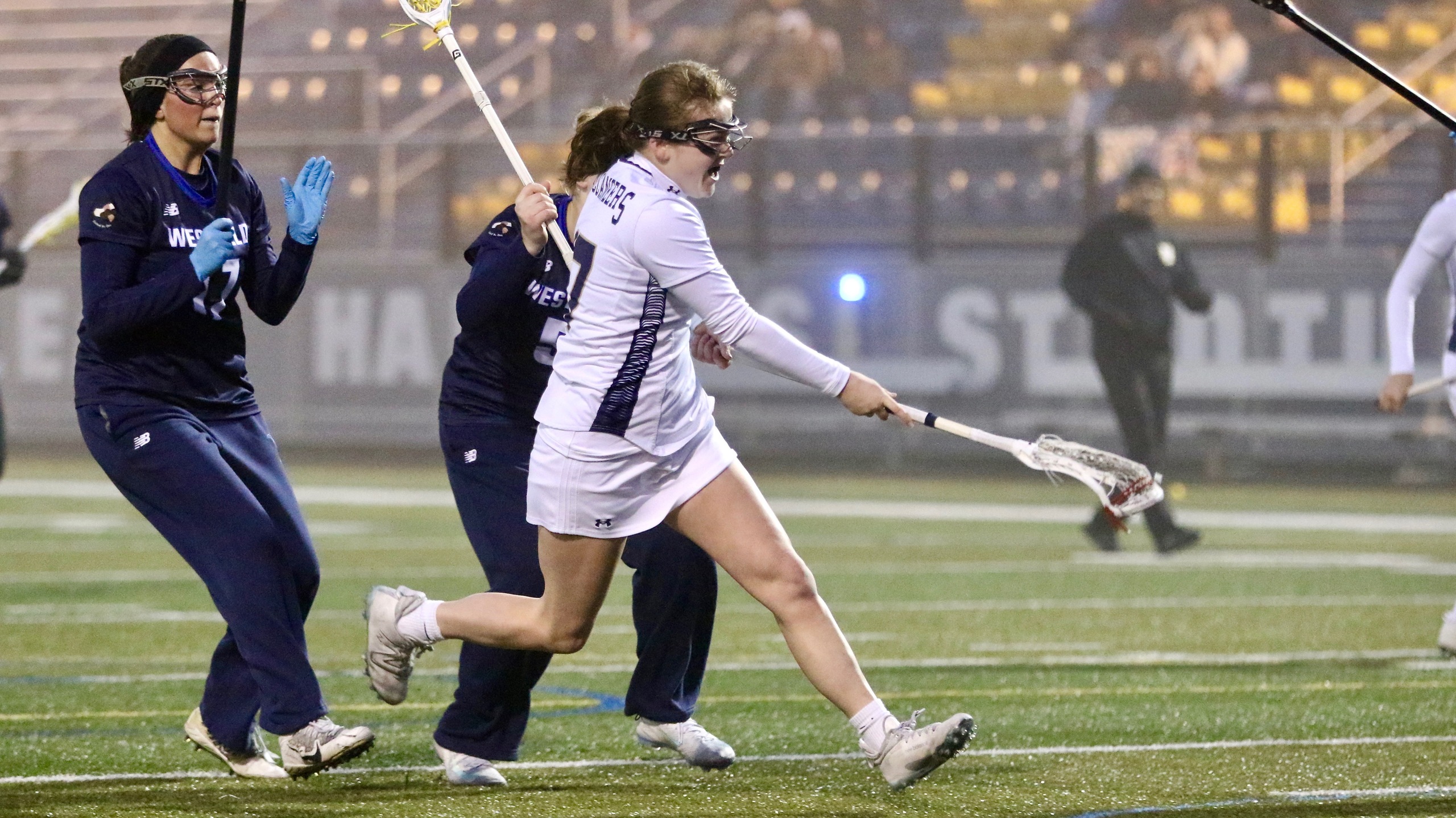 Deveau Scores Five Times in Loss to Rams