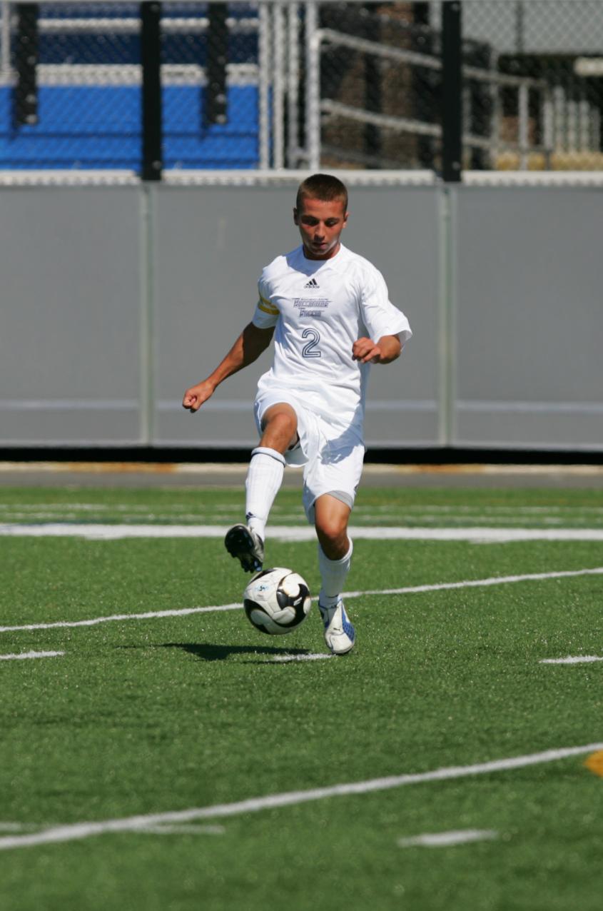 Reske, Young Each Net Goals As Men's Soccer Posts First Victory Over Bridgewater State In 19 Years With 2-1 MASCAC Triumph
