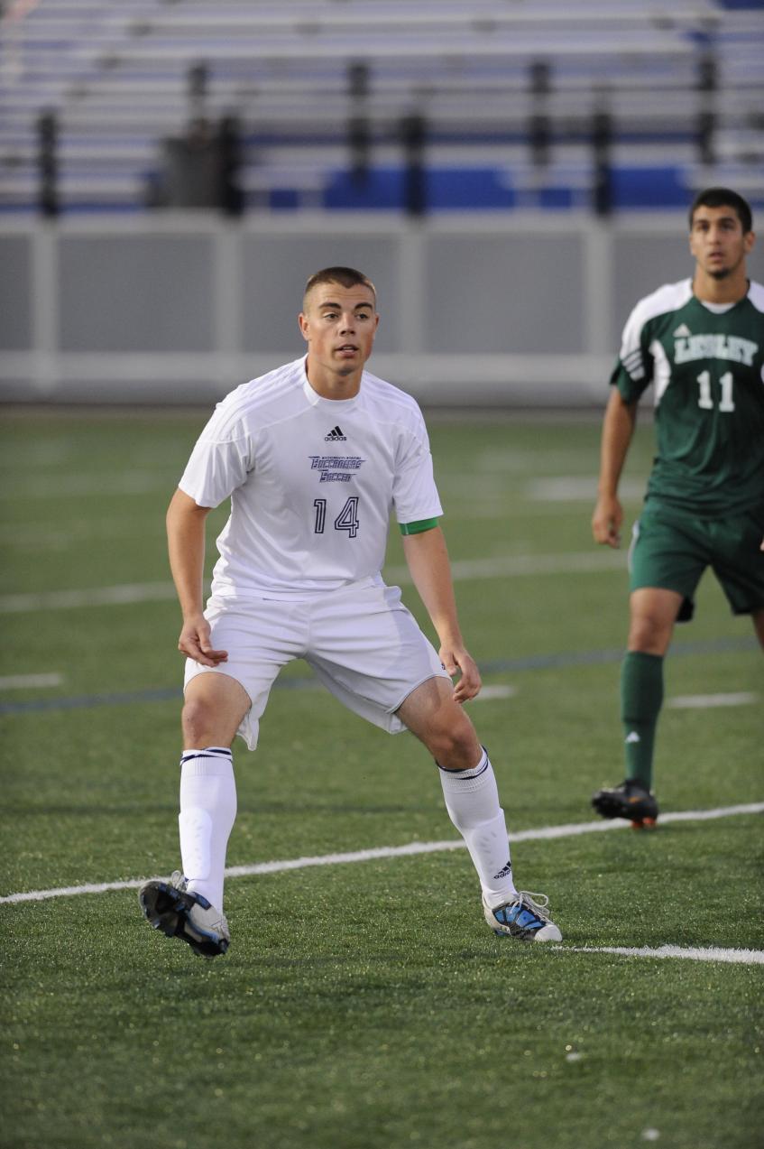 Kinsman Nets Second Half Equalizer, Young Spectacular In Goal On Senior Night As Men's Soccer Battles Bridgewater State To 1-1 Double Overtime MASCAC Draw