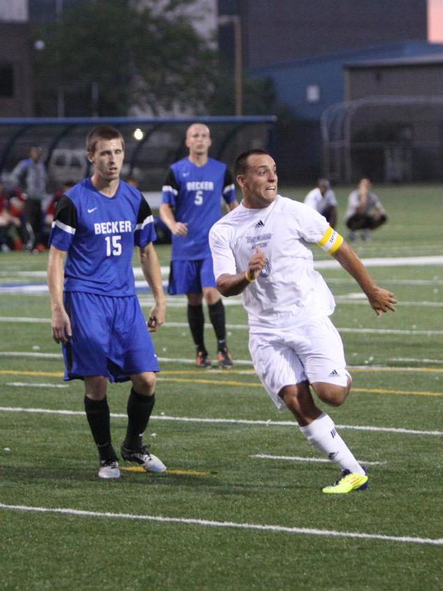 Nguyen Nets Second Golden Goal Of Season, Young Makes Pair Of Saves For Shutout As Men's Soccer Improves To 2-0 With 1-0 Non-League Victory Over Becker