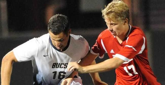 McInnis Nets Marker, Cohen Makes Nine Saves As Men's Soccer Drops Tough 2-1 Double Overtime Decision To Unbeaten Wentworth