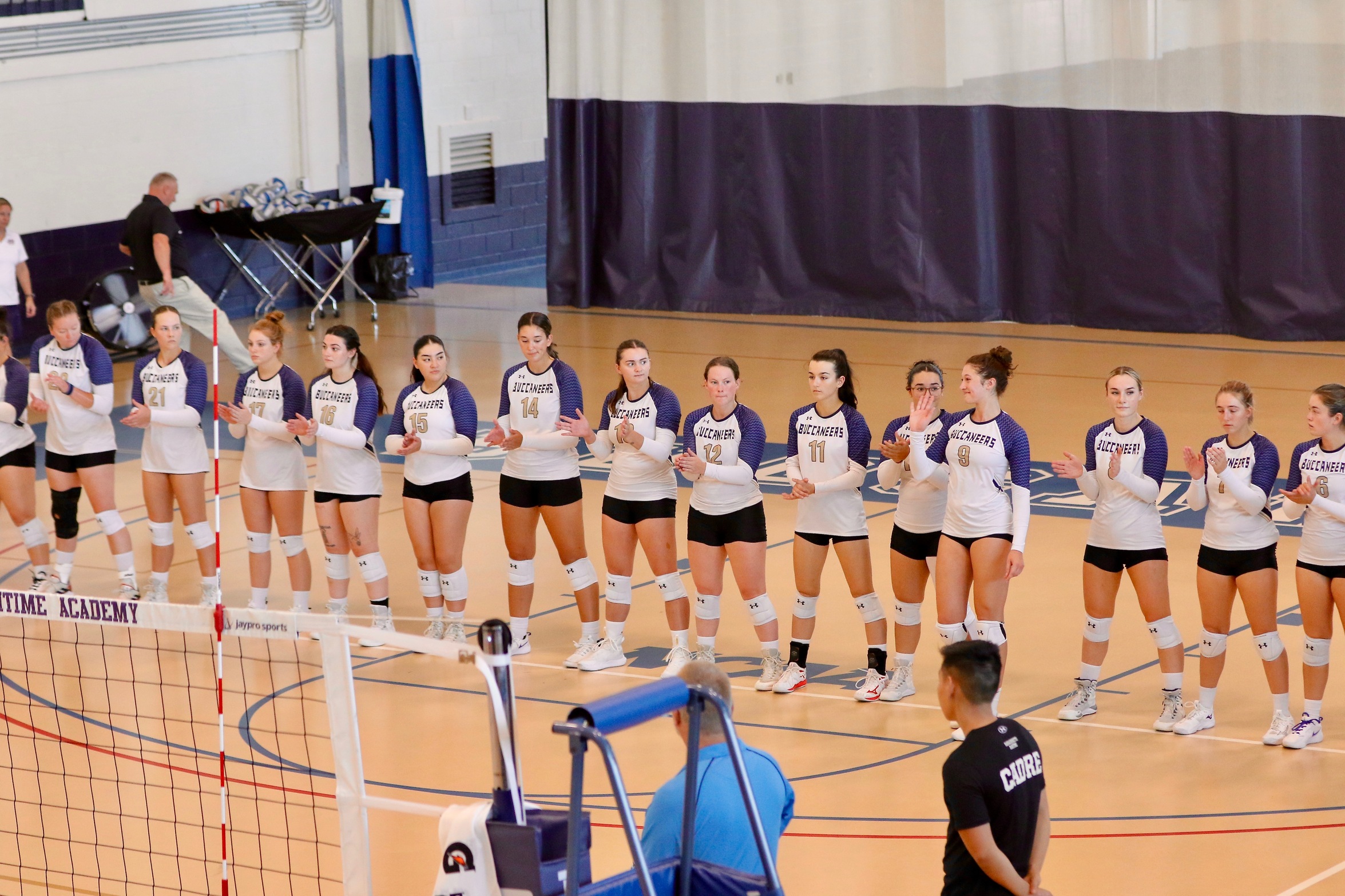 Volleyball Loses in Straight Sets to Emmanuel