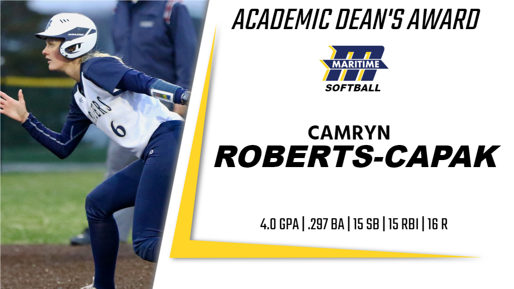 Roberts-Capak Receives Academic Dean's Award