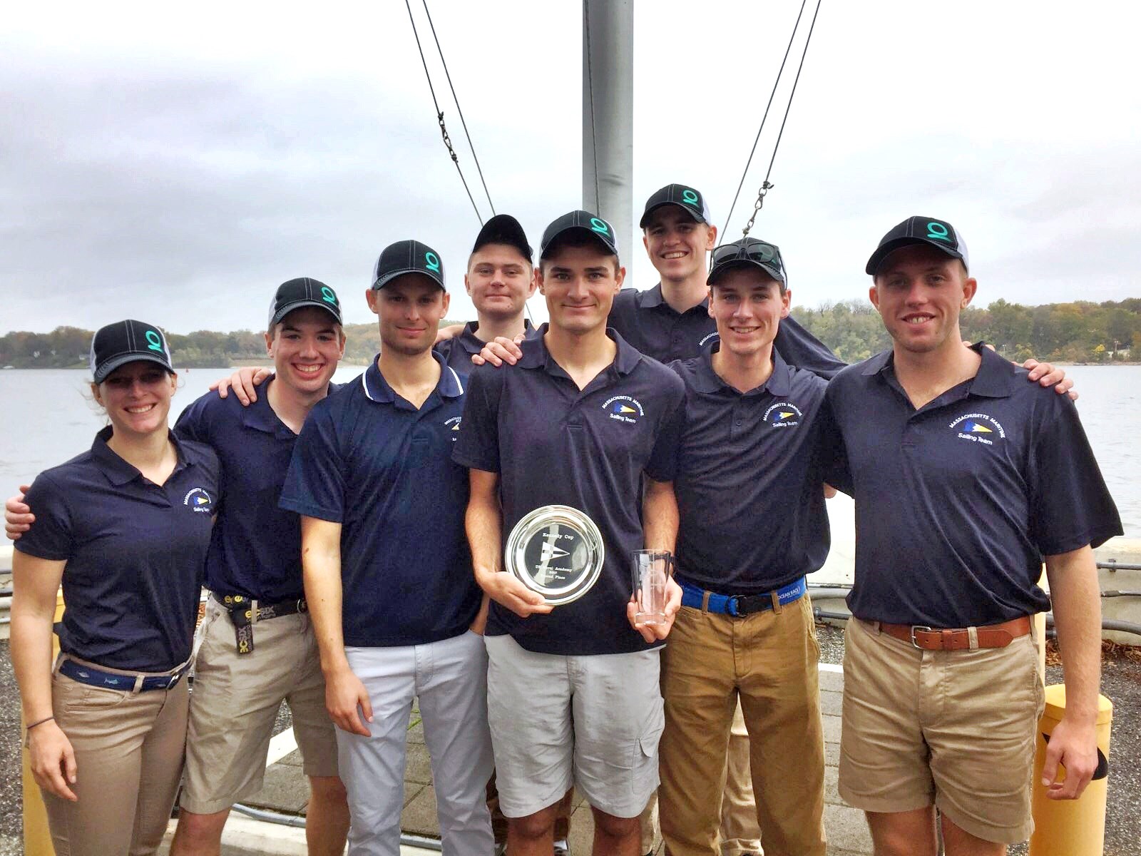 team pic left to right:  2c McKenna Jarvis, 2c Evan Bowen, 1c Christopher Dawson, 2c Bogdan Shcherbyna, 2c Frank Reeg, 4c Colin English, 2c Matthew Schaefer,
3c Luke Turner