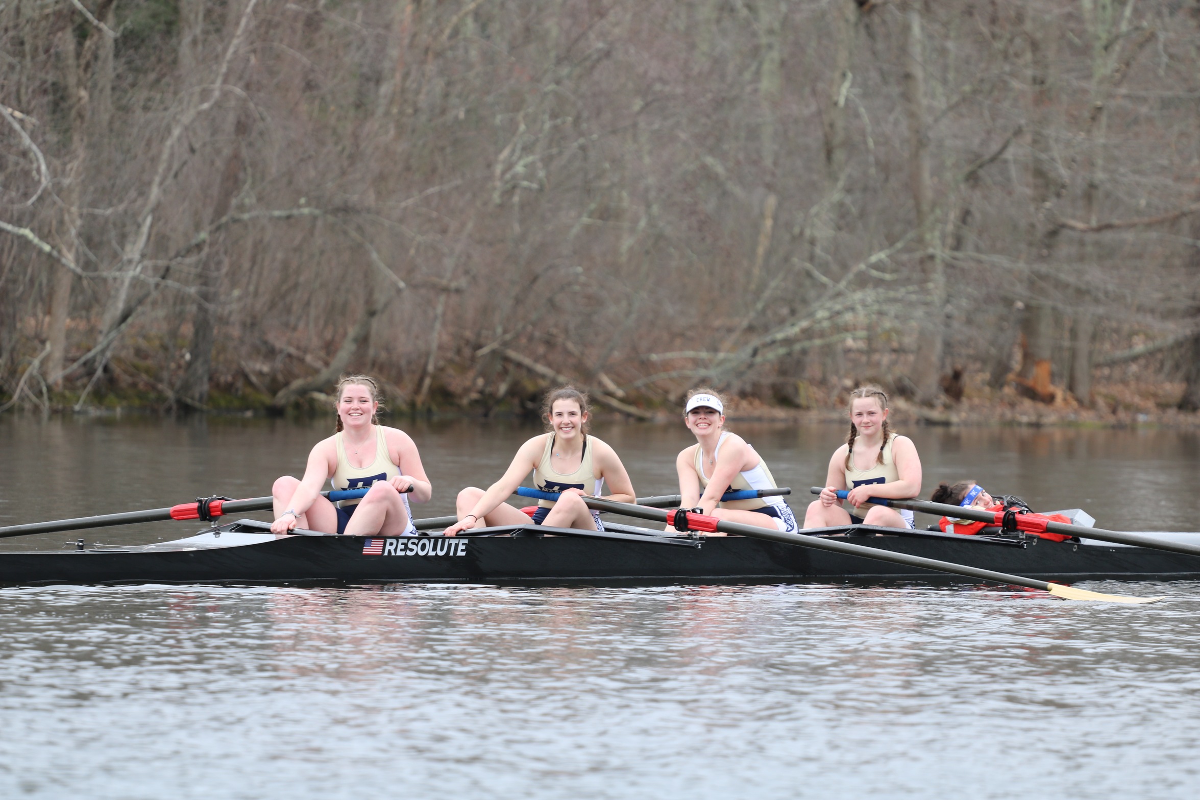 Bucs Finish Second in Merrimack Scrimmage