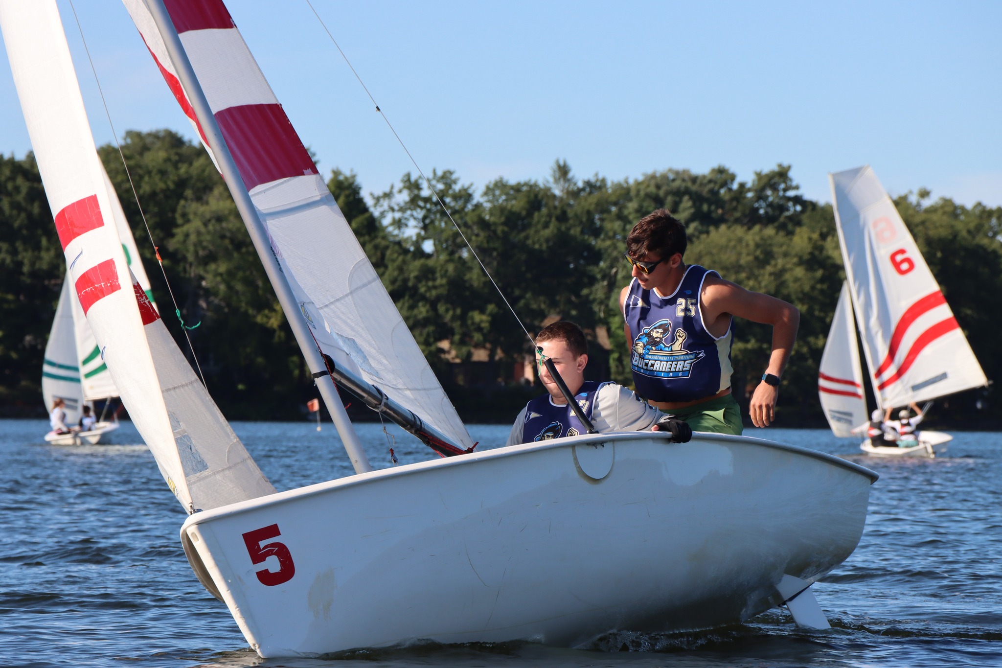 Sailing: Bucs Finish 6th on the Charles