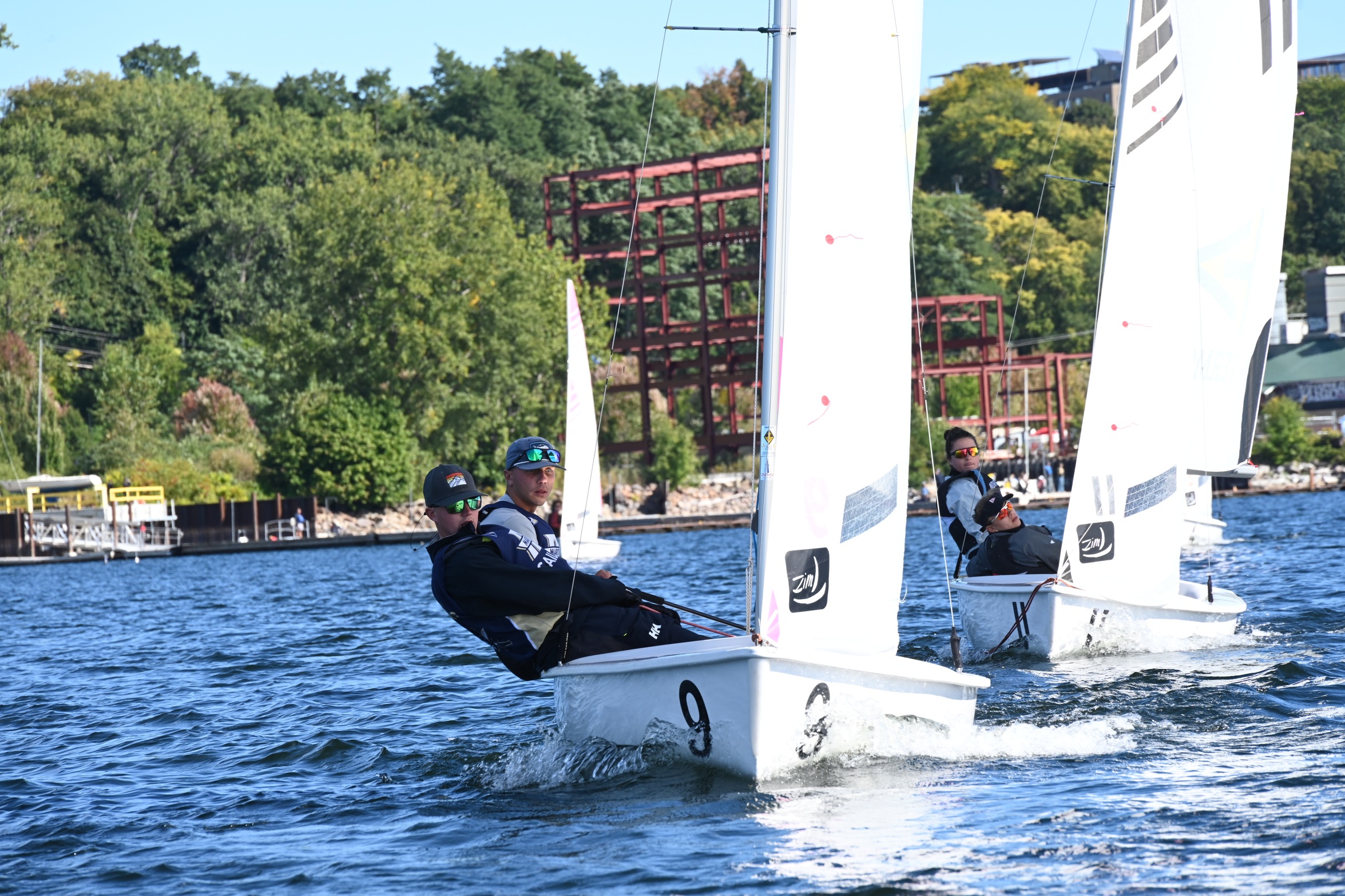 Sailing Competes in Multiple Events in Boston Area