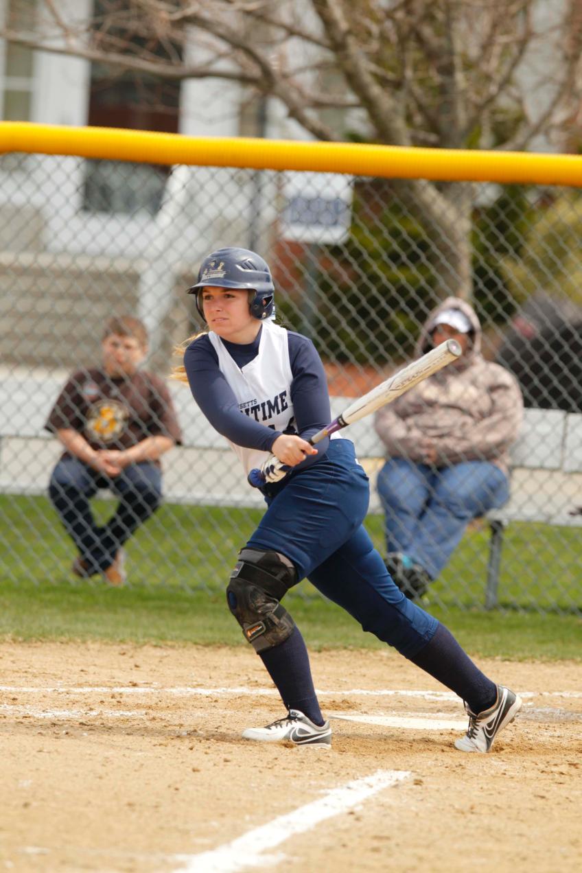 Johnson Raps Out Two-Run Double, Weir Adds RBI Single As Softball Closes Out 2013 Season With Senior Day MASCAC Twinbill Setback To MCLA