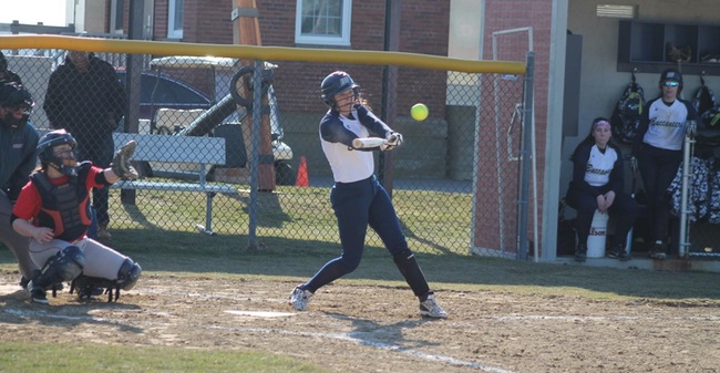 Goodwin, Monteiro & Ovadek Plate Runs As Softball Drops MASCAC Doubleheader Decision At Worcester State