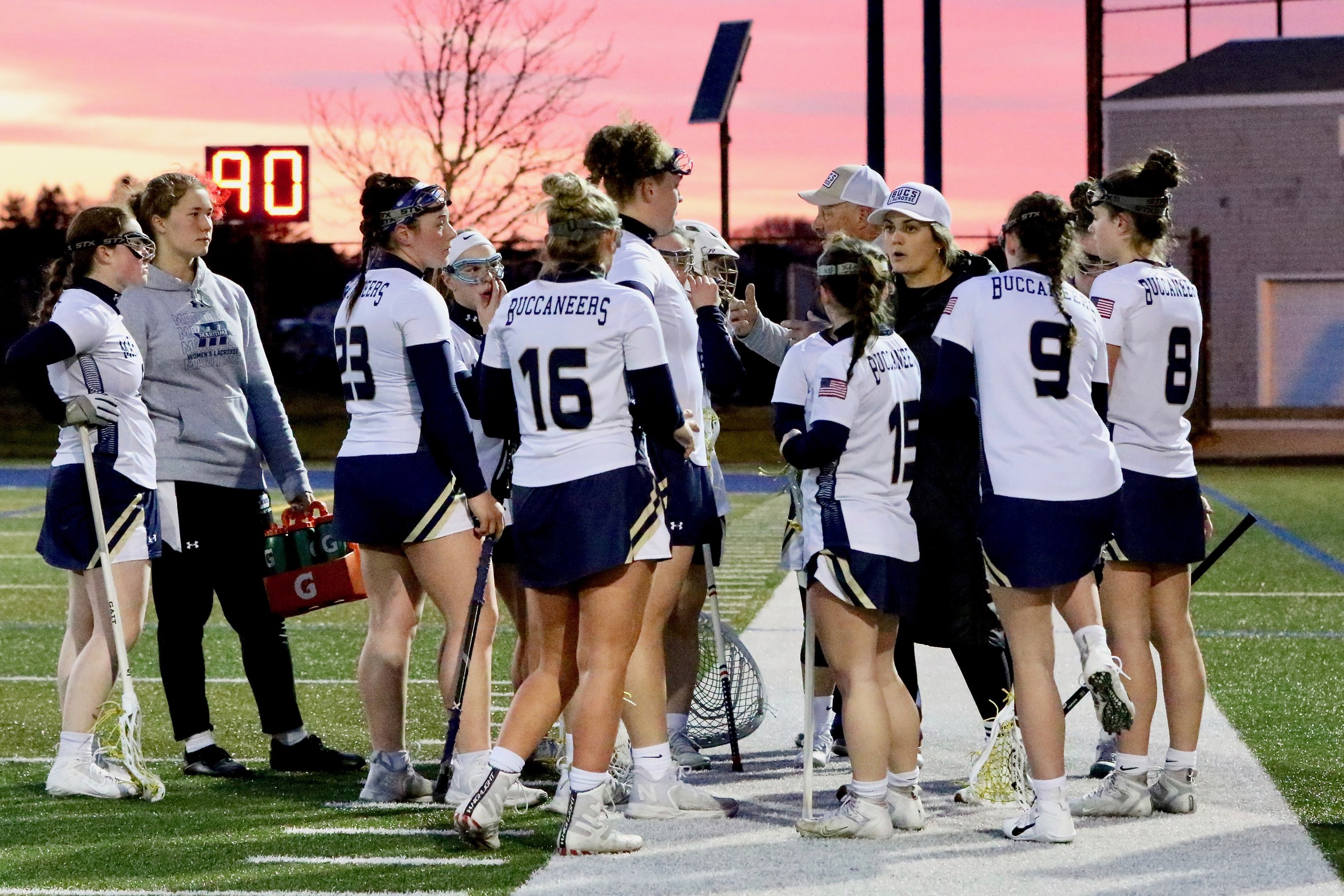 Buccaneers Sink Vikings in Conference Play