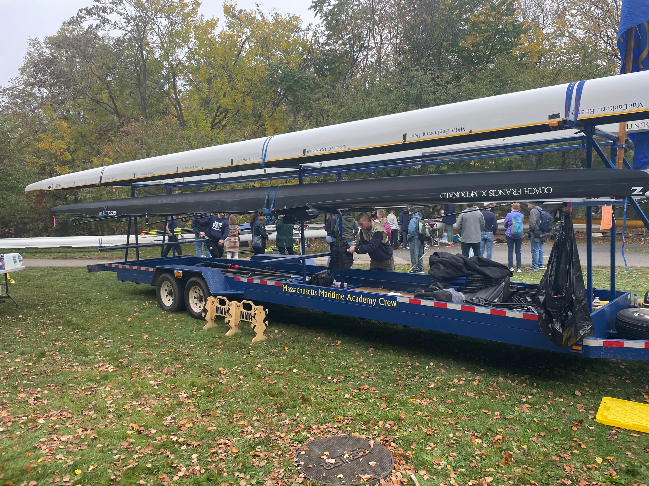Men's Crew Wins at Wormtown Chase