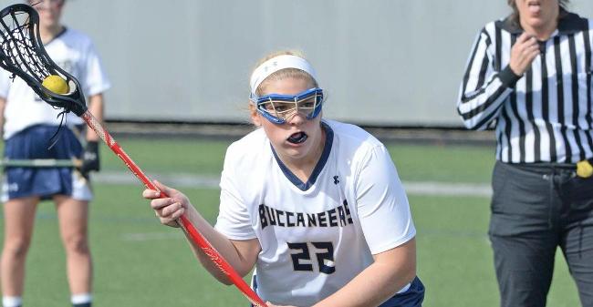 Hunt Nets Four Goals, Five Points As Women's Lacrosse Drops 16-9 Non-League Decision At Simmons
