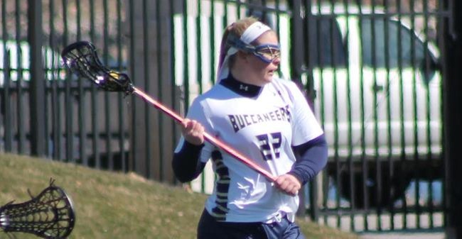 Hunt Nets Seven Goals As Women's Lacrosse Drops 16-11 Non-League Decision To Simmons