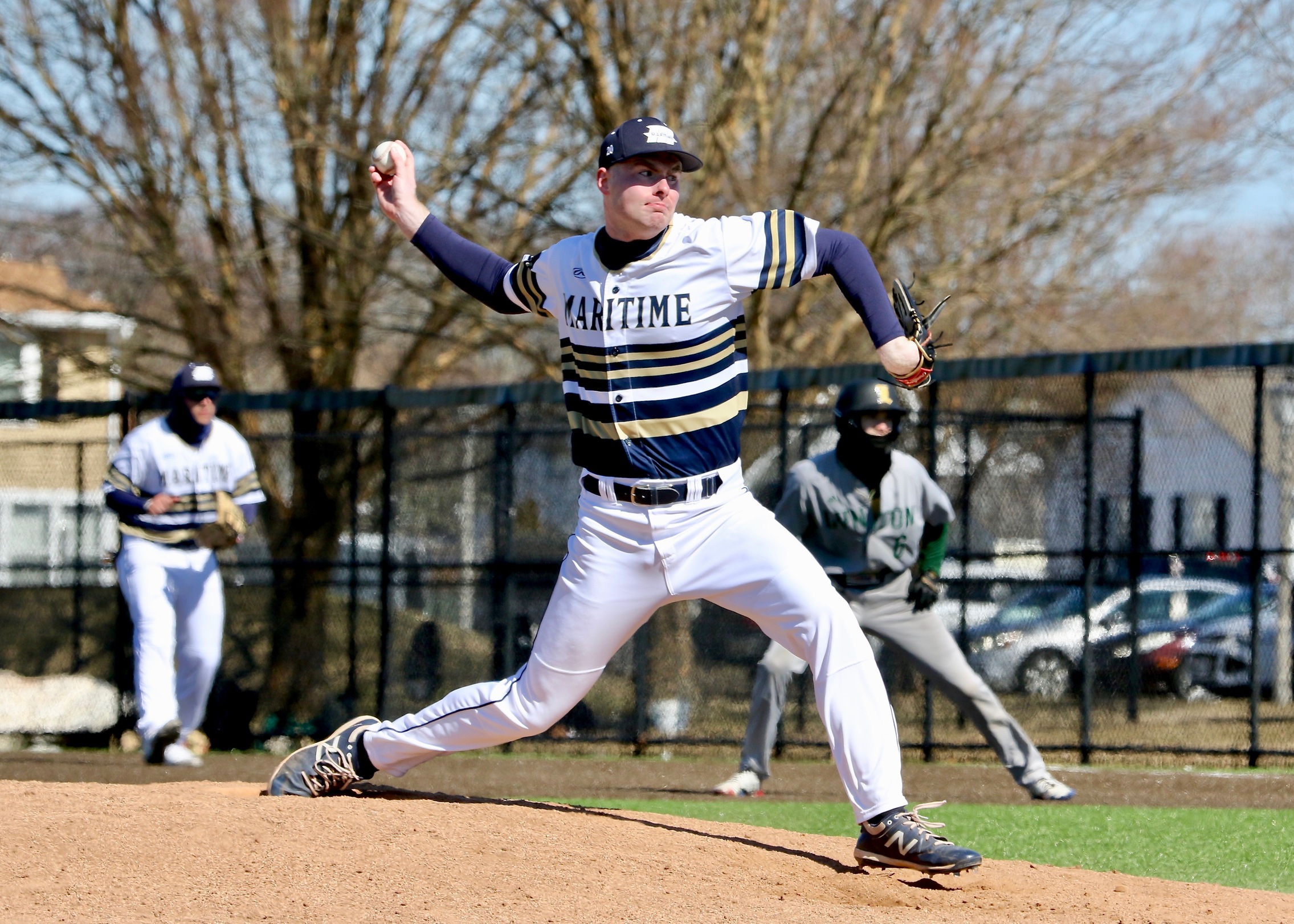 Bucs Split with Falcons Saturday to Win Conference Series