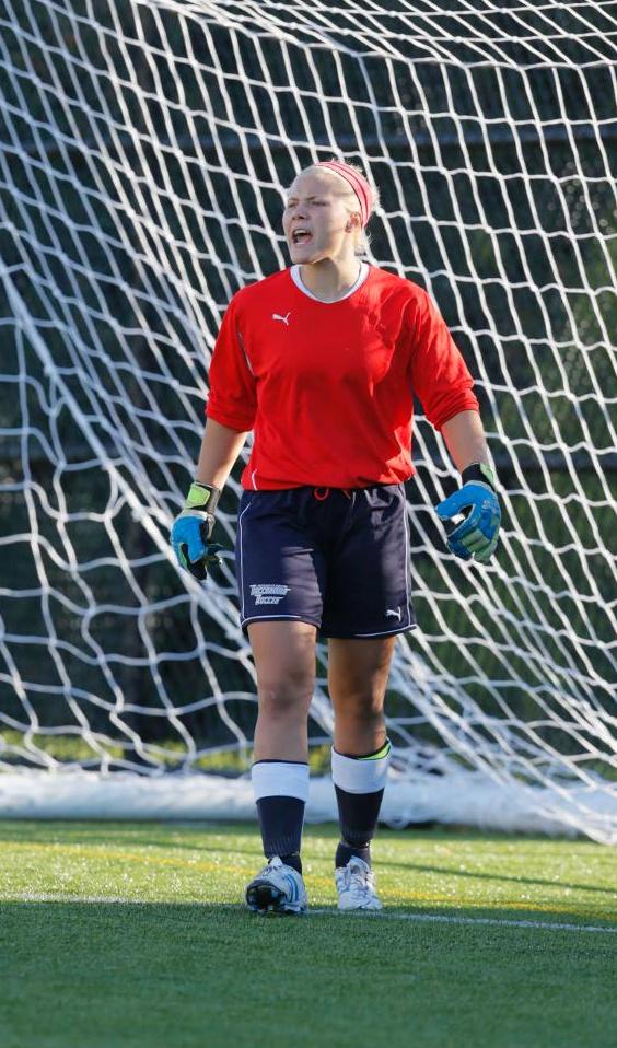 Levesque Makes 17 Saves To Record Sixth Shutout As Women's Soccer Battles Curry To Scoreless Double Overtime Draw