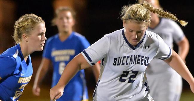 Hunt Nets Goal, Coffey Makes 11 Saves As Women's Soccer Drops 3-1 MASCAC Decision At Fitchburg State