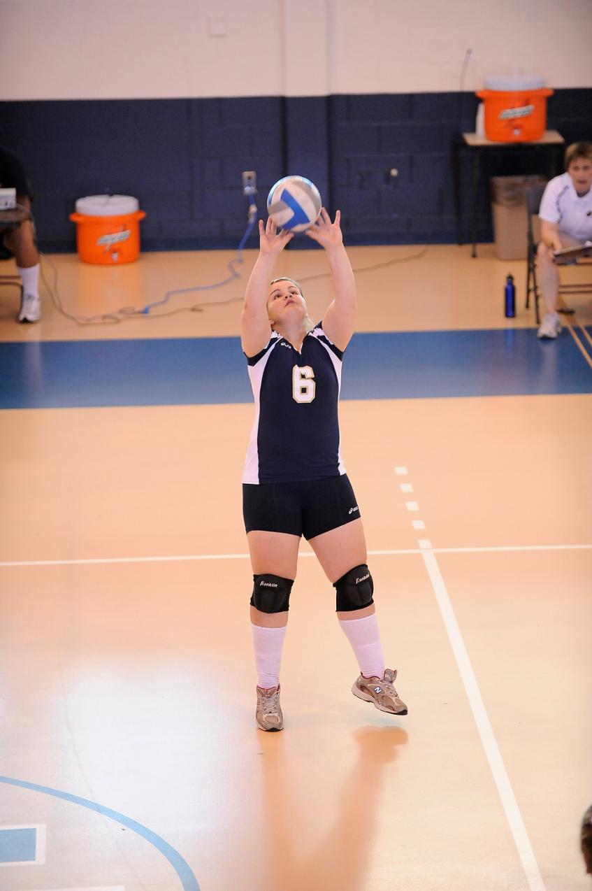 Burgess-Chrost Registers Three Kills, Basile, Weir Each Record Six Digs As Volleyball Drops 3-0 MASCAC Decision At Bridgewater State