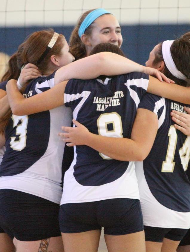 Calnan, Brain Each Record Six Kills As Volleyball Tops SUNY-Maritime To Split Opening Round Action At Fourth Annual Maritime Classic